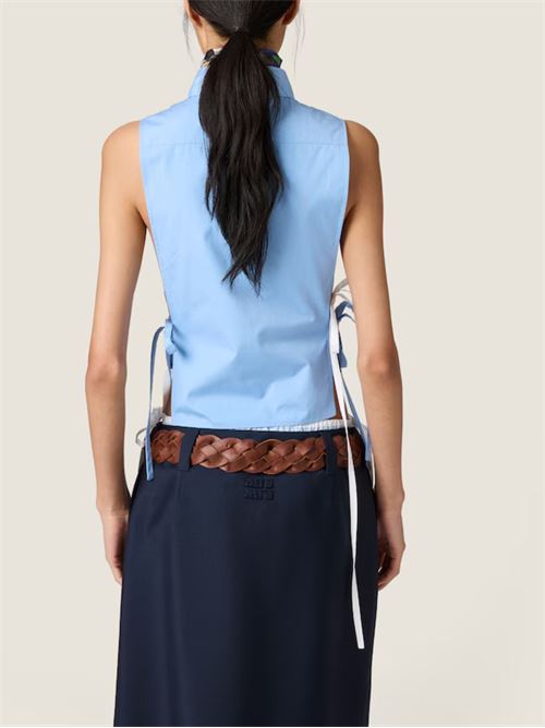 Camicia Poplin MIU MIU | MK202419SEF0076